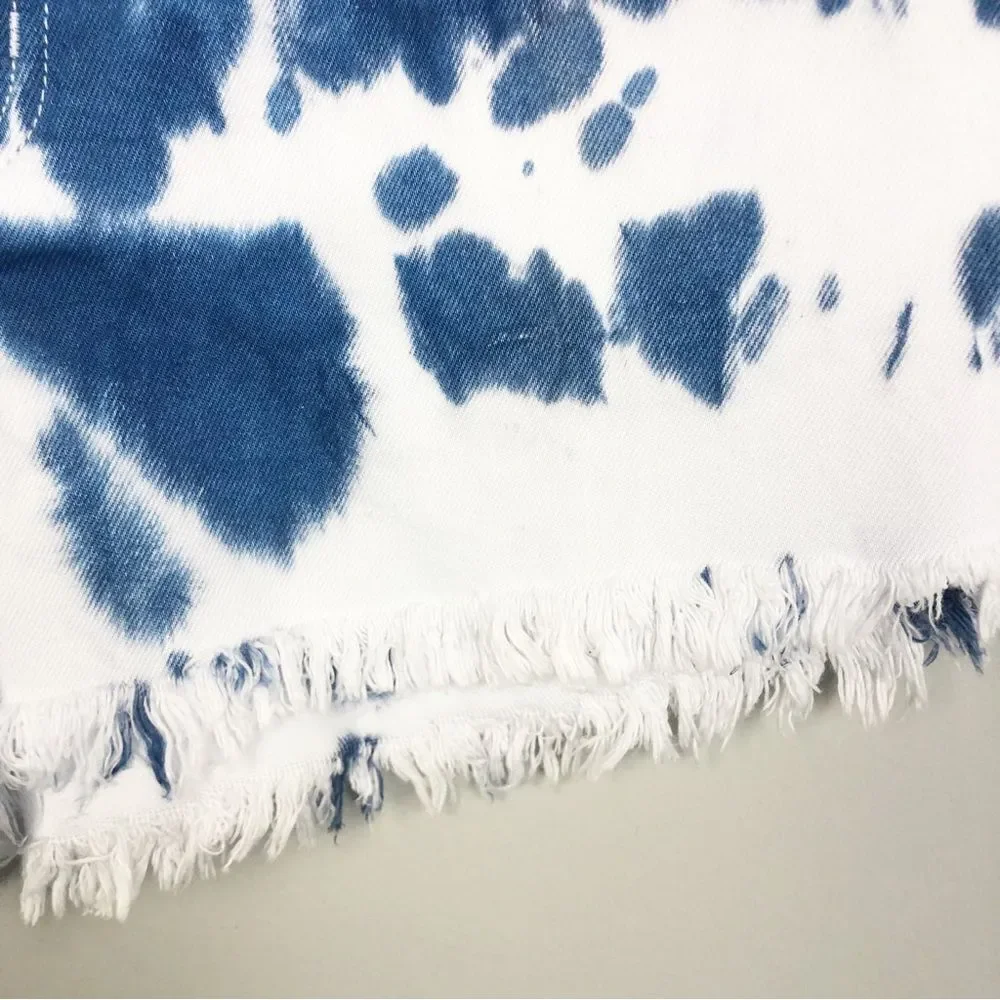 SHOW ME YOUR MUMU | NEW Houston High Waist Tie Dye Denim Shorts Women’s Size 29